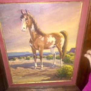 Lloyd Mitchell oil painting